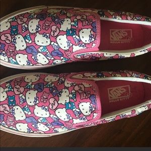 Hello kitty + vans collaboration.